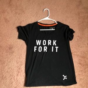 Black work for it Orangetheory